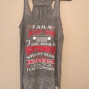 Jeep tank top